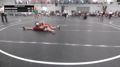 120 lbs Round 2 (6 Team) - Griffin Felder, Kraken Black vs Loghan Dwyer, Empire
