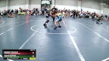 95 lbs Cons. Round 3 - Isaiah Ruffin, Ruffin Trained Wrestling vs Robert Frijouf, Tampa Bay Tigers Wrestling