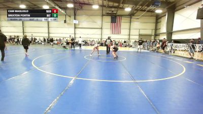 100 lbs Rr Rnd 3 - Cam Magliulo, Warhawks - MS vs Brixton Fortin, Mat Warriors Green MS - MS
