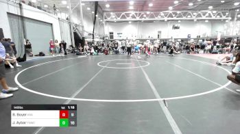 140 lbs Rr Rnd 4 - Blake Boyer, Kraken vs Judah Aybar, Team Nauman Wrestling Club Red