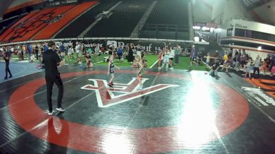 60 lbs Champ. Round 5 - Hadley Stensland, Washington vs Elle Plouffe, Alaska