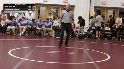 160 lbs Qtr-finals - Layden Acevedo, Berks Catholic vs Jonmark Harbaugh, Chestnut Ridge