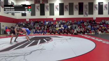 175 lbs 3rd Place Match - Bryce Bass, Dike-New Hartford vs Cooper Bird, Hampton-Dumont-CAL