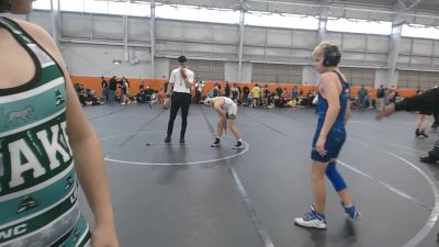 100 lbs Finals (2 Team) - Gabe Savelli, Lake WC vs Aaron Munn, Pursuit WC
