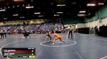 126 lbs Quarterfinal - Tye Johnson, Cape Fear vs Adam Perez, Pigeon Forge