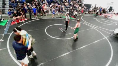 132 lbs Champ. Round 2 - Karl La Com, Poway vs Mikey Sheen, Clovis High