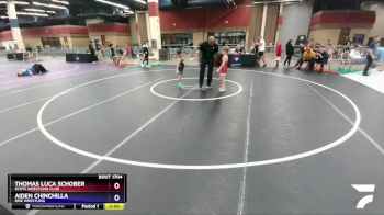 56 lbs 1st Place Match - Thomas Luca Schober, Scots Wrestling Club vs Aiden Chinchilla, Rise Wrestling