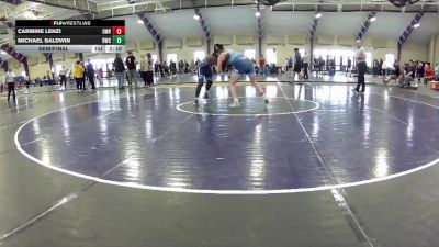 174 lbs Semifinal - Michael Baldwin, Ragnarok Wrestling Club vs Carmine Lenzi, Unattached- West Virginia