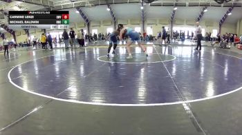 174 lbs Semifinal - Michael Baldwin, Ragnarok Wrestling Club vs Carmine Lenzi, Unattached- West Virginia