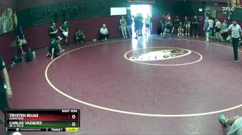 138 lbs Champ. Round 1 - Carlos Vazquez, De La Salle vs Trysten Rojas, Clovis High