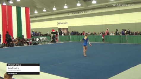 Isla Beatty - Women's Group, Island Gymnastics - 2021 Christmas on the Chesapeake