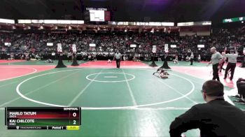 65 lbs Semifinal - Kai Chilcote, EAG2 vs Marlo Tatum, OHCA