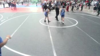 78 lbs Consi Of 4 - Zachary Aragon, Team Pueblo vs Alice Delgado, Bear Creek Jr. WC