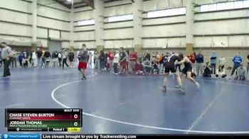 153 lbs Quarterfinal - Jordan Thomas, Maple Mountain High School vs Chase Steven Burton, Pleasant Grove