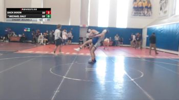 120 lbs Champ. Round 2 - Michael Daly, Cranford vs Zack Dixon, Xavier