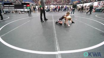 49 lbs Round Of 32 - Shade Lovato, Watonga Youth Wrestling vs Leven Rother, Rough Riders