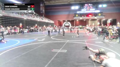 70 lbs Quarterfinal - Fletcher Lewis, Thermopolis WC vs Karsyn Floyd, Widefield WC