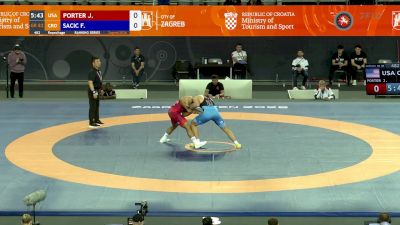 82 kg Repechage - Jesse Porter, USA vs Filip Sacic, CRO