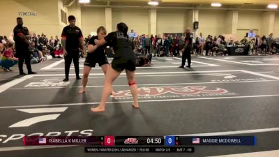 Isabella K Miller vs Maggie McDowell 2025 ADCC Charlotte Open