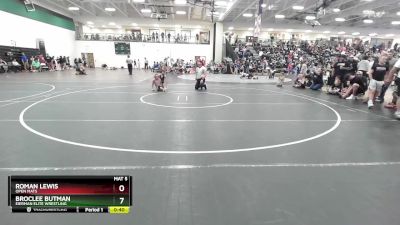 90 lbs Quarterfinal - Besik Singer, Lawrence Elite vs Brekyn Boyle, Honey Badger Wrestling