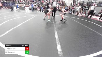 84 lbs Rr Rnd 2 - Jaxon Keeney, Blackwell Wrestling Club vs Walker Vieyra, Kansas Young Guns