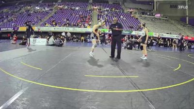 131 lbs Quarters & 1st Wb (16 Team) - Madeline Barton, Quincy vs Grace Stem, North Central College