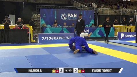 Eitan Oleg Troyansky vs Paul Tirone Jr. 2025 Pan Jiu Jitsu IBJJF Championship