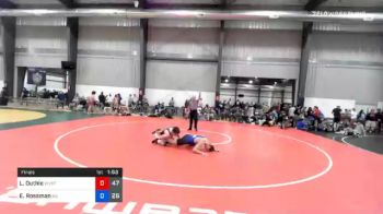 89 kg Final - Luke Duthie, Wyoming Valley RTC Blue vs Ethan Rossman, M2 Gold