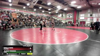 105 lbs Cons. Round 3 - Emilia Pepe, Elsinore vs Alexis Magana, Chino