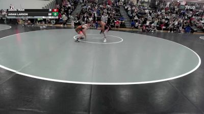 138 lbs Cons. Round 2 - Jason Tran, Zumwalt Wrestling vs Aidan Larson, Mo West
