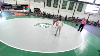 158-162 lbs Cons. Round 2 - Brenden Wilson, Mexico vs Tyson Ahrens, Northwest Lions