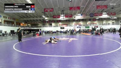 138 lbs Cons. Round 2 - Samantha Graciano, Carl Albert vs Leighanna Patz, Baker University