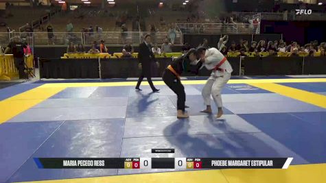 Phoebe Margaret Estipular vs Maria Pecego Ress 2025 Pan Kids Jiu-Jitsu IBJJF Championship