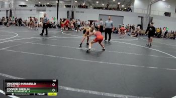 106 lbs Round 4 (8 Team) - Cooper Breslin, Faith & Fellowship WC vs Vincenzo Mannello, GPS Blue