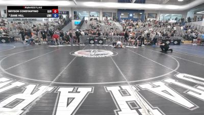 150 lbs Cons. Sub-semis - Bryson Constantino, Elite Force vs Zane Hill, Legacy Elite Wrestling Club