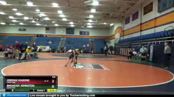 125 lbs Quarterfinal - Jordan Haskins, Lakeland vs Brendan Johnston, Wheaton