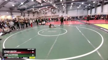 92 lbs 3rd Place Match - John Alvarado, Apex Grappling Academy vs Ethan Gentry, NXT Level Wrestling Academy