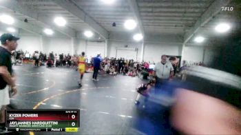 70 lbs Quarterfinal - Jayliannes Hardguittini, Mighty Warriors Wrestling Acad vs Kyzer Powers, C2X