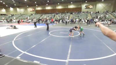 54 lbs Consolation - Donovan Devito, Crusader Wrestling vs Tyrese Bliss, Fallon Outlaws WC