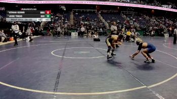 2A 120 lbs Cons. Round 3 - Jose Trejo, Surry Central vs Ethan Goins, North Wilkes High School