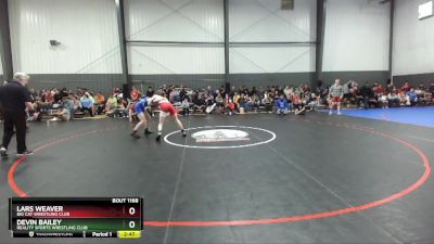 145 lbs Cons. Round 3 - Lars Weaver, Big Cat Wrestling Club vs Devin Bailey, Reality Sports Wrestling Club