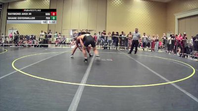 156 lbs Semifinal - Raymond Akoi Jr, Hana Elite vs Shane Ostermiller, Pioneer Grappling