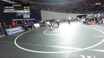 6A Boys 165 lbs Cons. Round 2 - Noel Wood, Glencoe Boys vs Ellis Downs, Roseburg Boys