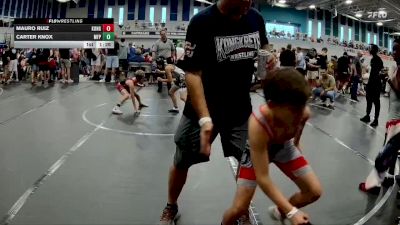 72 lbs Round 3 (4 Team) - Mauro Ruiz, KONG ELEM vs Carter Knox, MF Purge