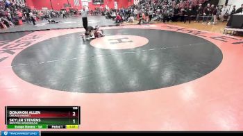 138 lbs Champ. Round 1 - Donavon Allen, Chicago (MARIST) vs Skyler Stevens, Rockton (Hononegah)