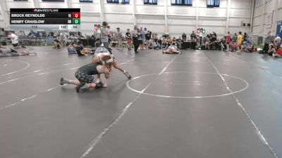 113 lbs Round 5 (6 Team) - Brock Reynolds, Youngstown Elite vs Henry Craiglow, Dayton Bandits