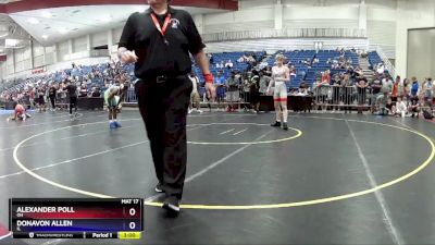 138 lbs Champ. Round 1 - Alexander Poll, OH vs Donavon Allen, IL