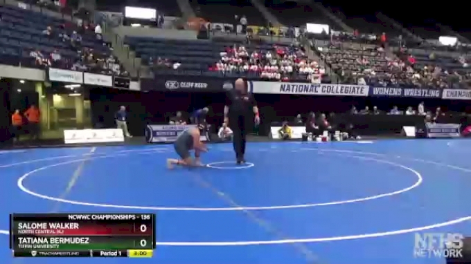 136 lbs Champ. Round 1 - Salome Walker, North Central (IL) vs Tatiana Bermudez, Tiffin University