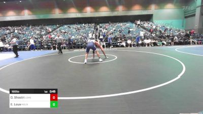 190 lbs Consi Of 16 #1 - Ojas Shastri, Los Gatos vs Estevan Loya, Mullen