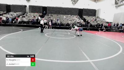 162-H lbs Consi Of 8 #2 - Konrad Haugeto, Hopewell Valley vs Joshua Joubert, North Hunterdon